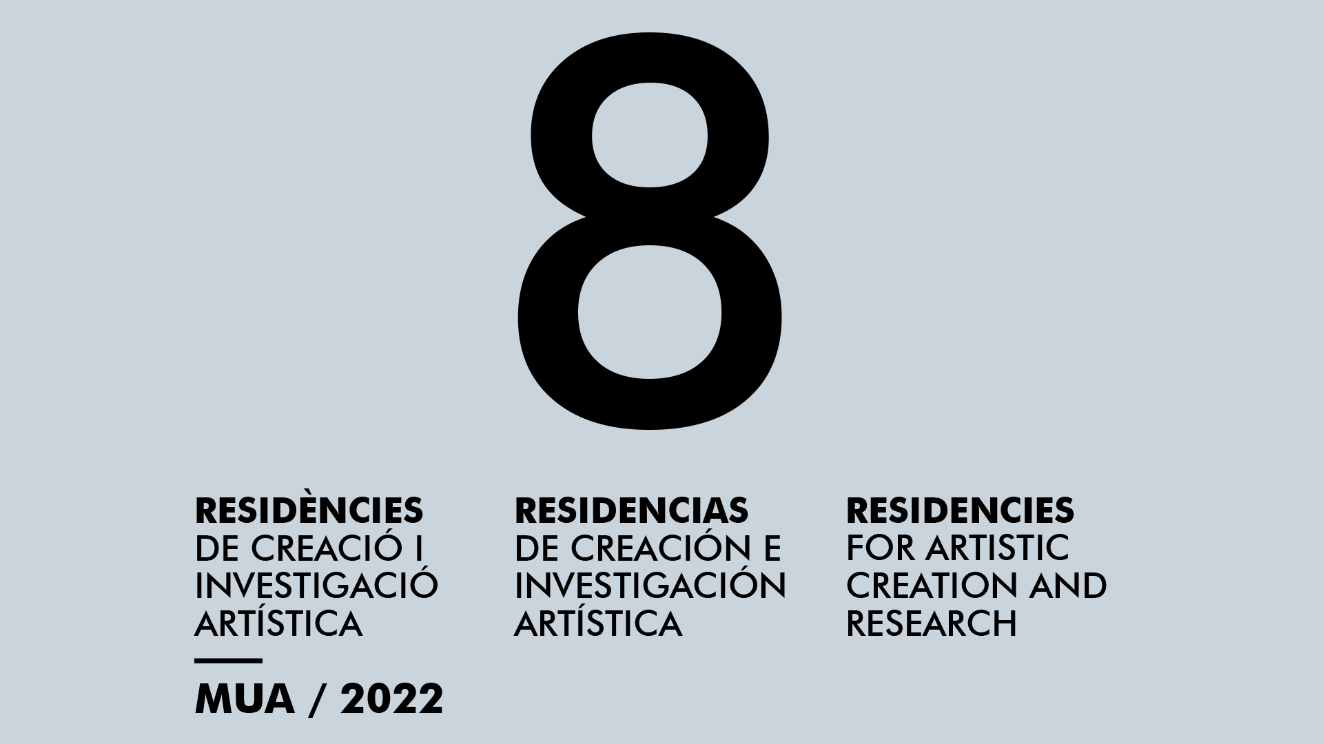 SELECCIONADOS 8 RESIDENCIAS DE CREACIÓN E INVESTIGACIÓN ARTÍSTICA