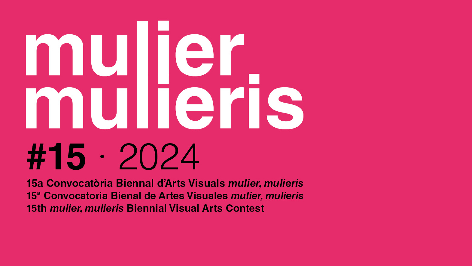 SELECCIONADOS mulier, mulieris 2024